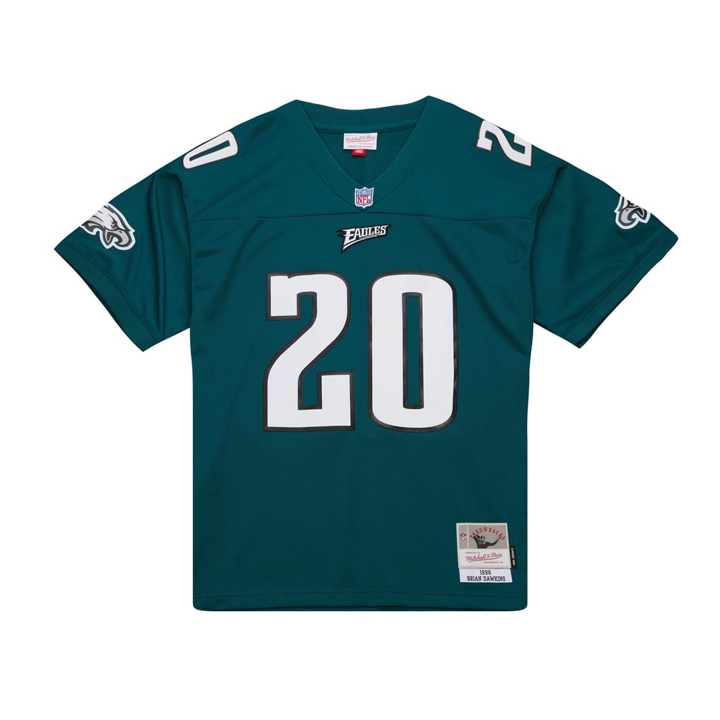 Men's Philadelphia Eagles Brian Dawkins Mitchell & Ness Green Legacy Replica Jersey - Image 3