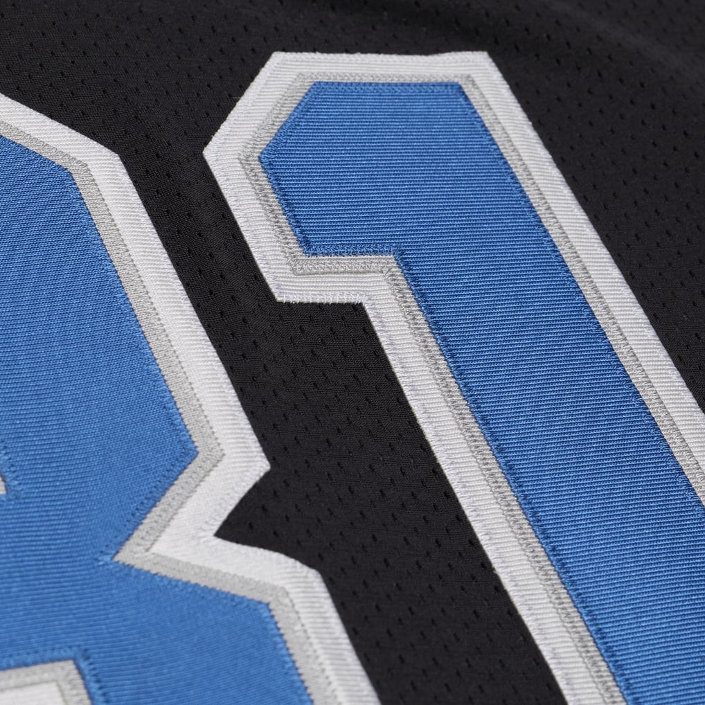 Men's Detroit Lions Calvin Johnson Mitchell & Ness Black 2007 Authentic Throwback Jersey - Image 7