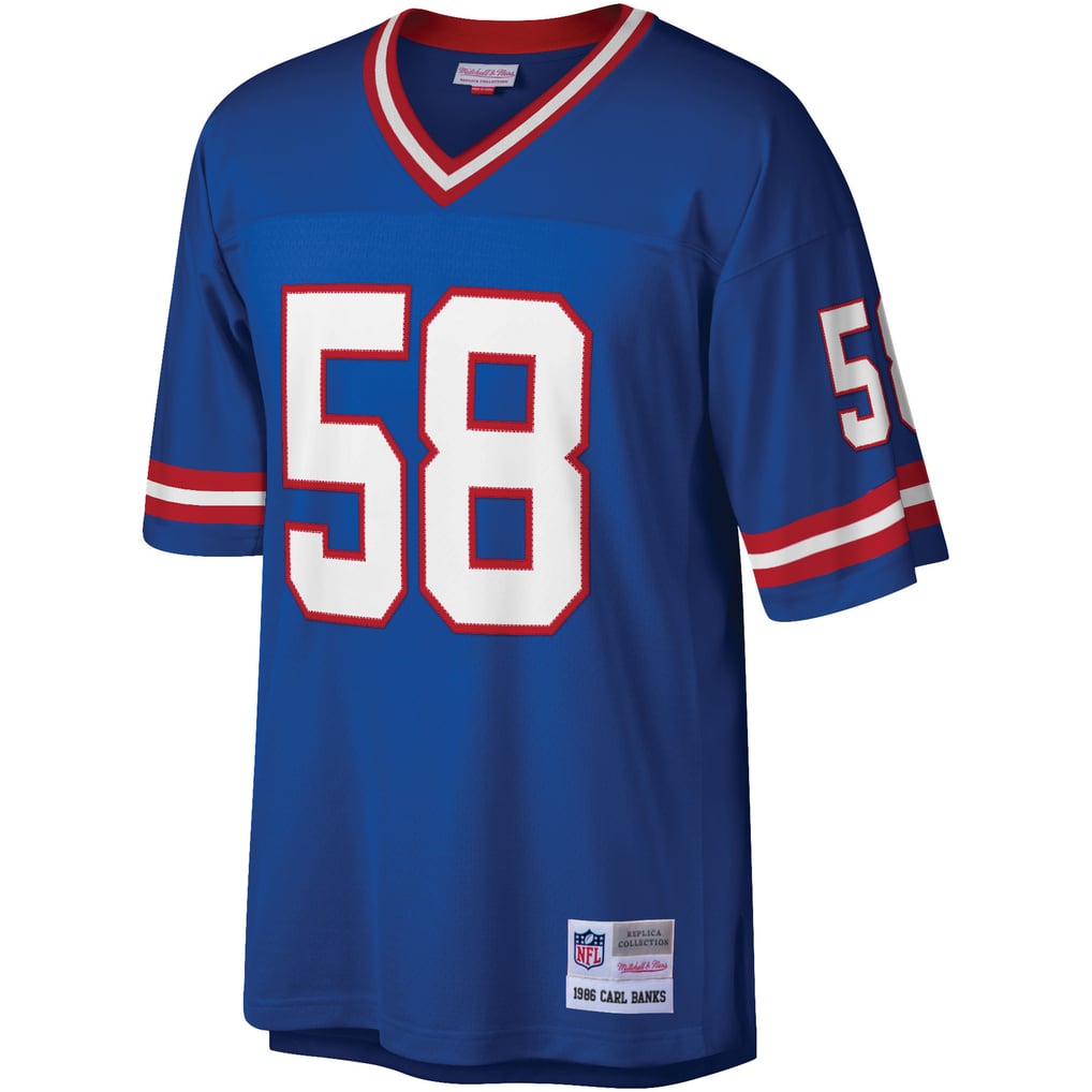 Men's New York Giants Carl Banks Mitchell & Ness Royal Legacy Replica Jersey - Image 3