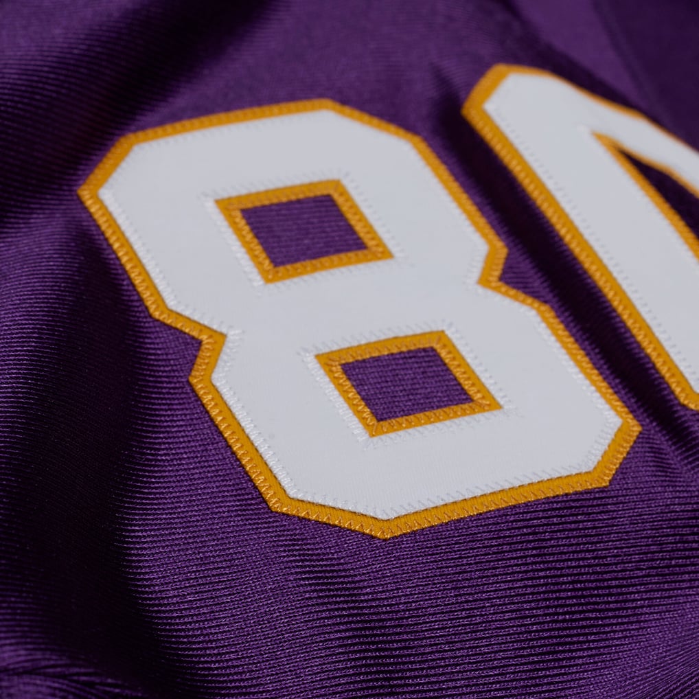Men's Minnesota Vikings Cris Carter Mitchell & Ness Purple 2001 Authentic Throwback Jersey - Image 11