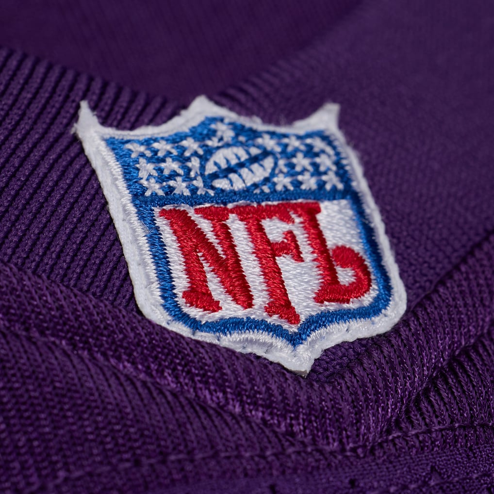 Men's Minnesota Vikings Cris Carter Mitchell & Ness Purple 2001 Authentic Throwback Jersey - Image 6