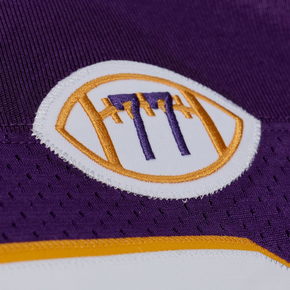 Men's Minnesota Vikings Cris Carter Mitchell & Ness Purple 2001 Authentic Throwback Jersey - Image 7
