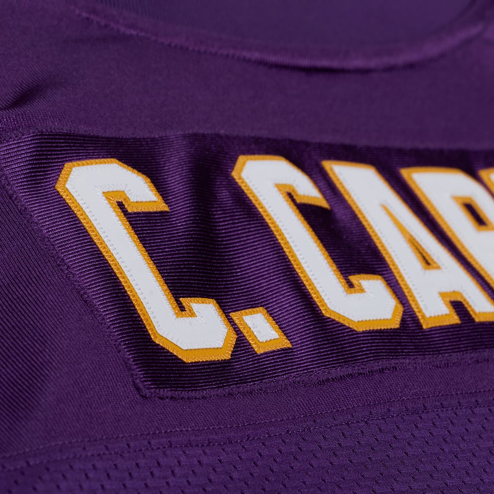 Men's Minnesota Vikings Cris Carter Mitchell & Ness Purple 2001 Authentic Throwback Jersey - Image 10