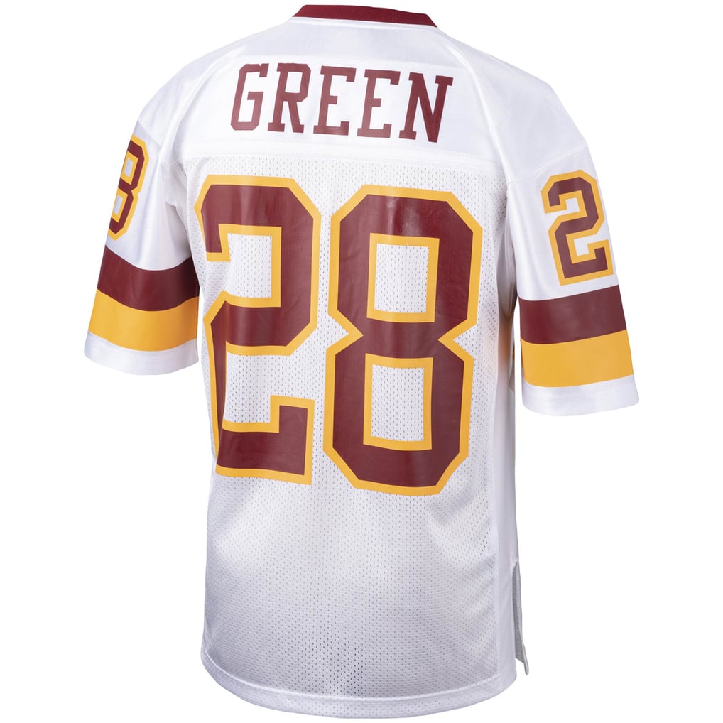 Men's Washington Football Team 1991 Darrell Green Mitchell & Ness White Authentic Throwback Retired Player Jersey - Image 4