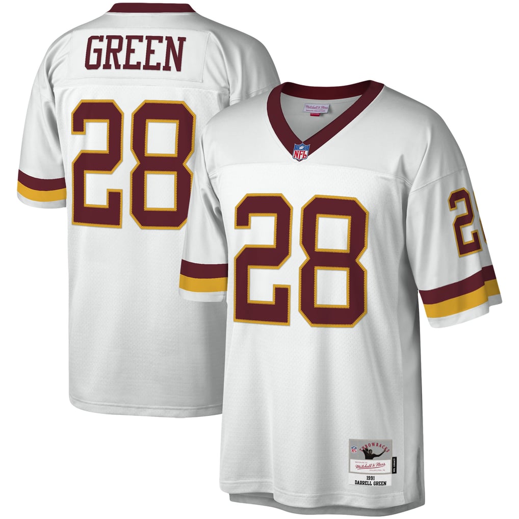 Men's Washington Football Team Darrell Green Mitchell & Ness White Legacy Replica Jersey - Image 1