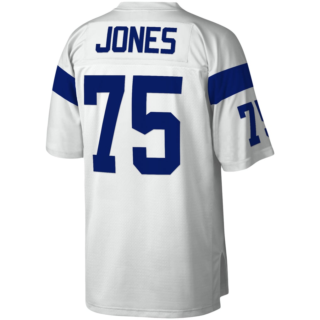 Men's Los Angeles Rams Deacon Jones Mitchell & Ness White Legacy Replica Jersey - Image 4