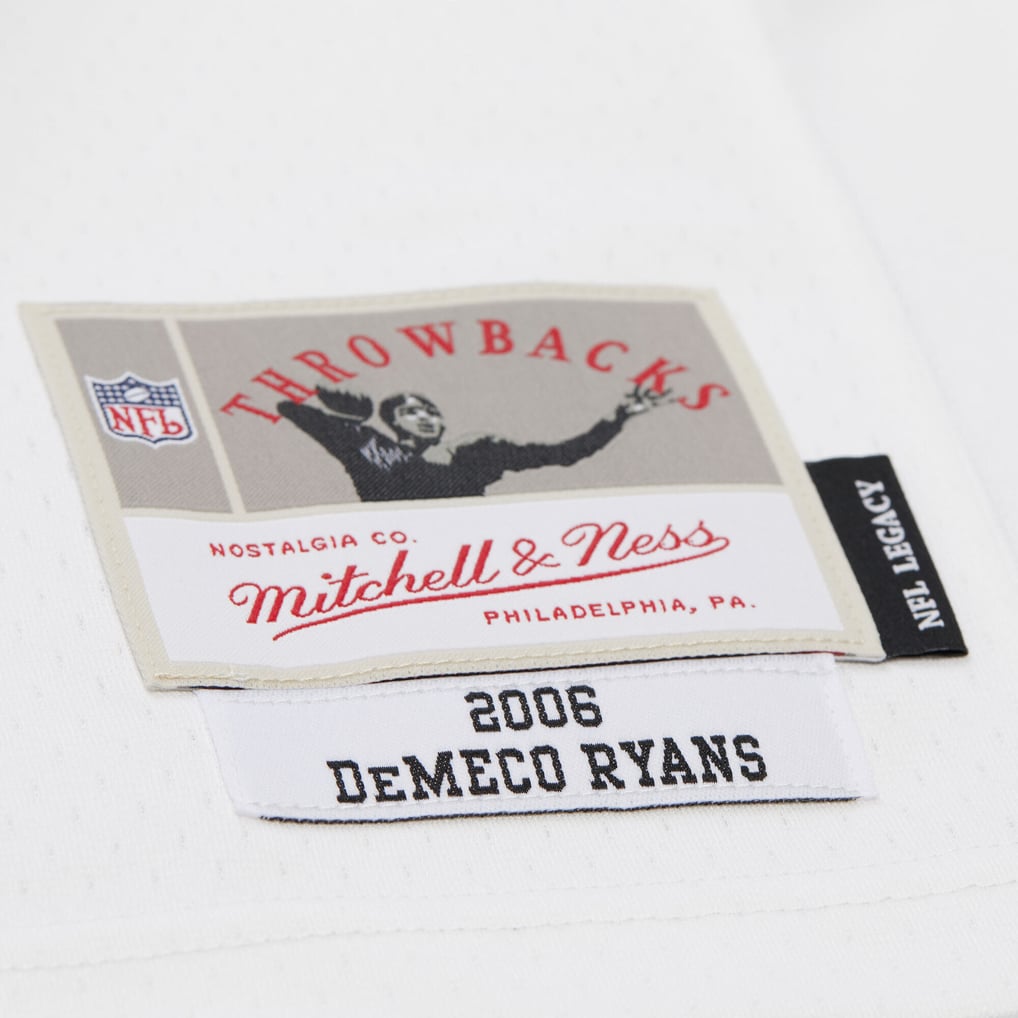 Men's Houston Texans DeMeco Ryans Mitchell & Ness White 2006 Legacy Replica Jersey - Image 6