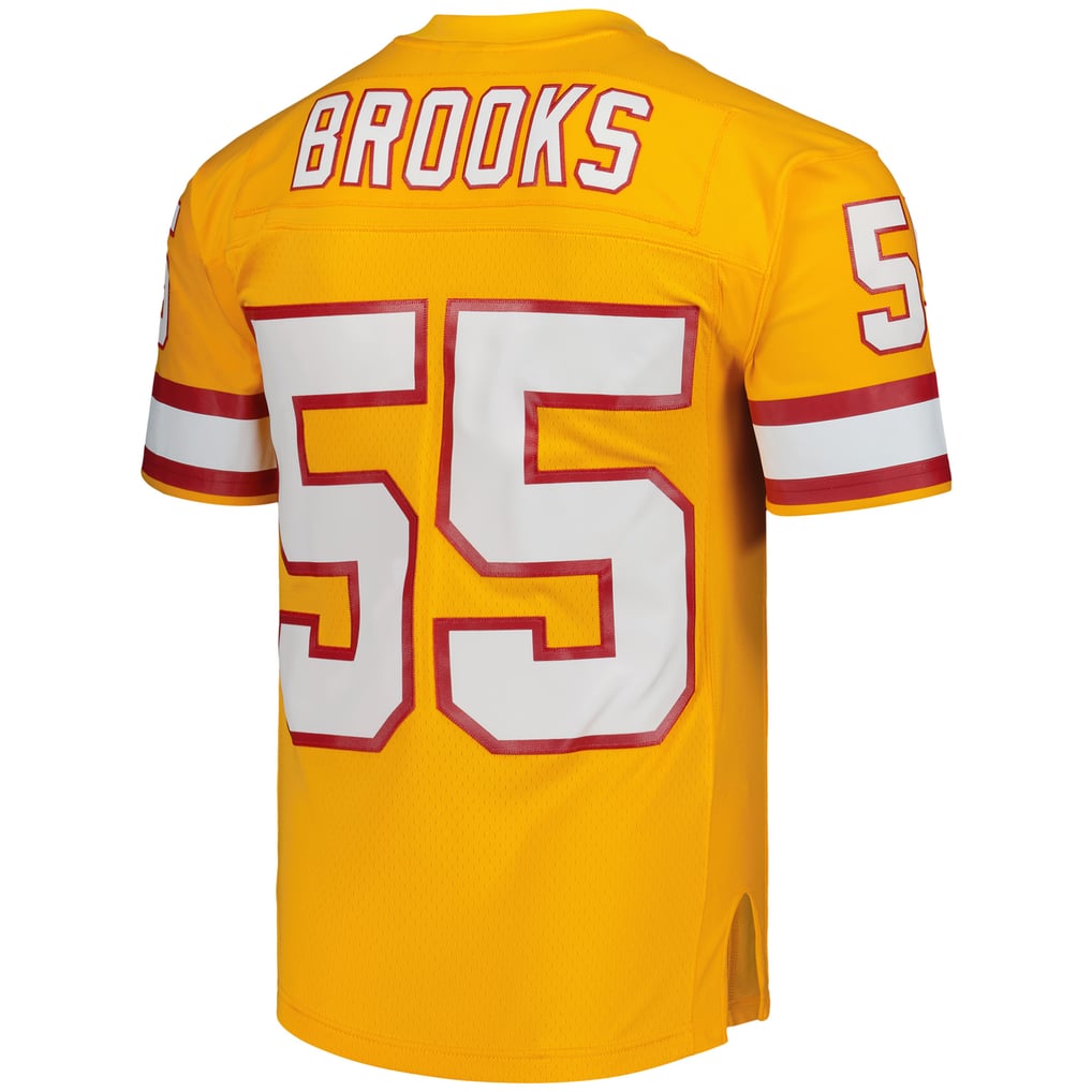 Men's Tampa Bay Buccaneers Derrick Brooks Mitchell & Ness Orange Legacy Replica Jersey - Image 4