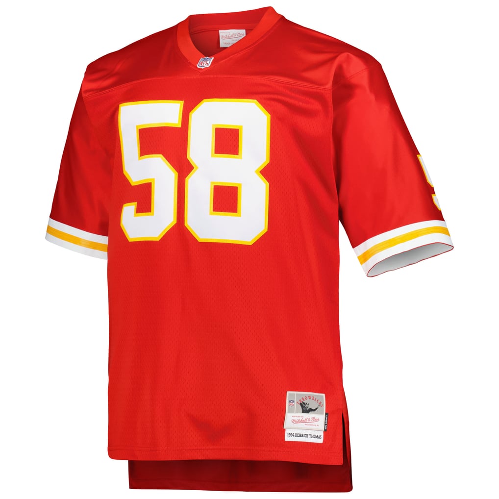 Men's Kansas City Chiefs Derrick Thomas Mitchell & Ness Red Big & Tall 1994 Retired Player Replica Jersey - Image 3