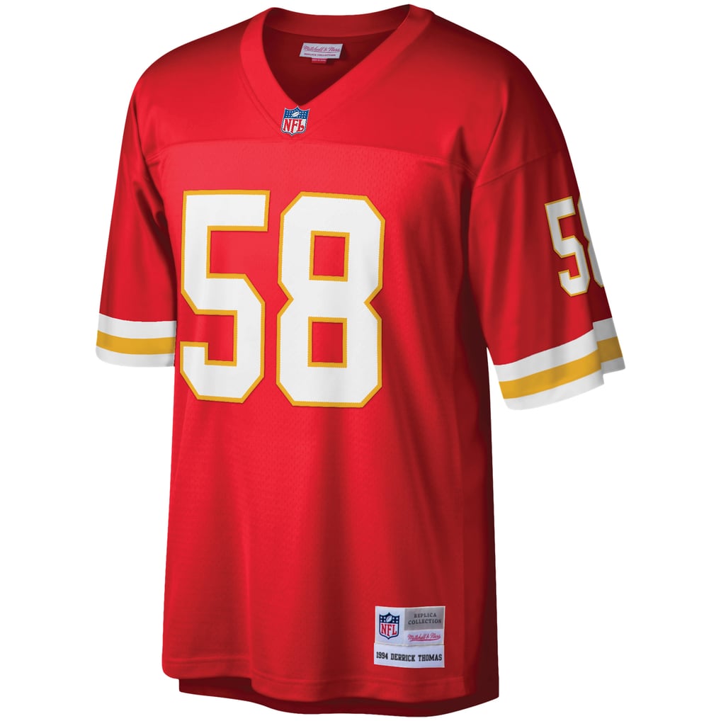 Men's Kansas City Chiefs Derrick Thomas Mitchell & Ness Red Legacy Replica Jersey - Image 3