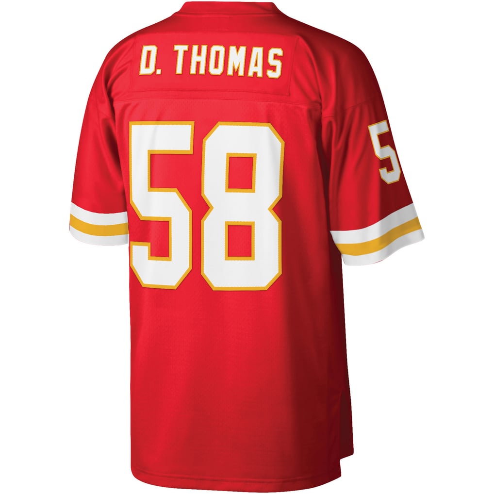 Men's Kansas City Chiefs Derrick Thomas Mitchell & Ness Red Legacy Replica Jersey - Image 4