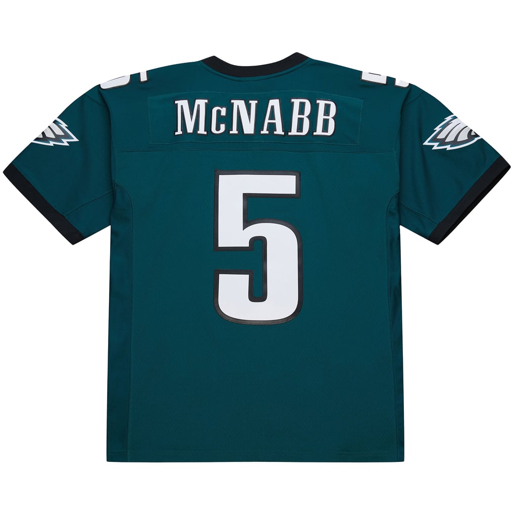 Men's Philadelphia Eagles Donovan McNabb Mitchell & Ness Midnight Green 1999 Legacy Replica Jersey - Image 4
