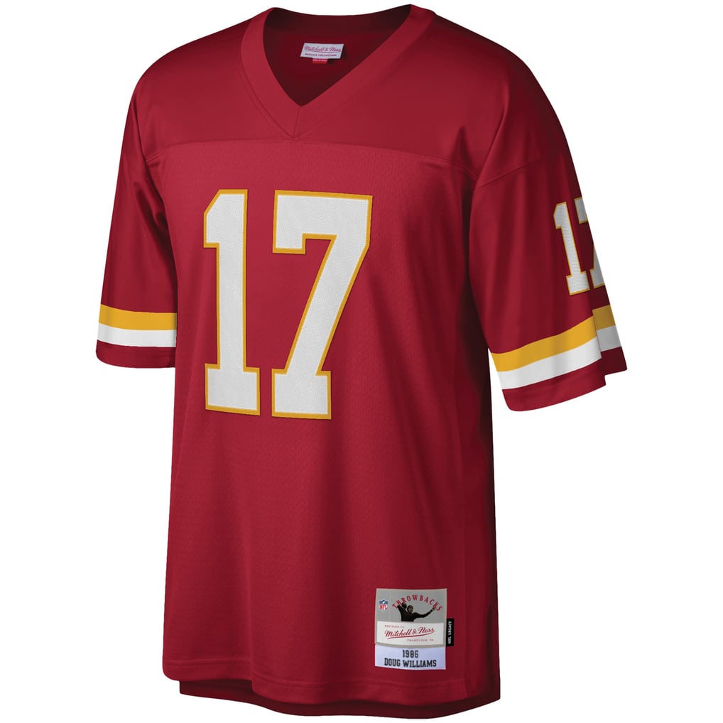 Men's Washington Football Team Doug Williams Mitchell & Ness Burgundy Legacy Replica Jersey - Image 3