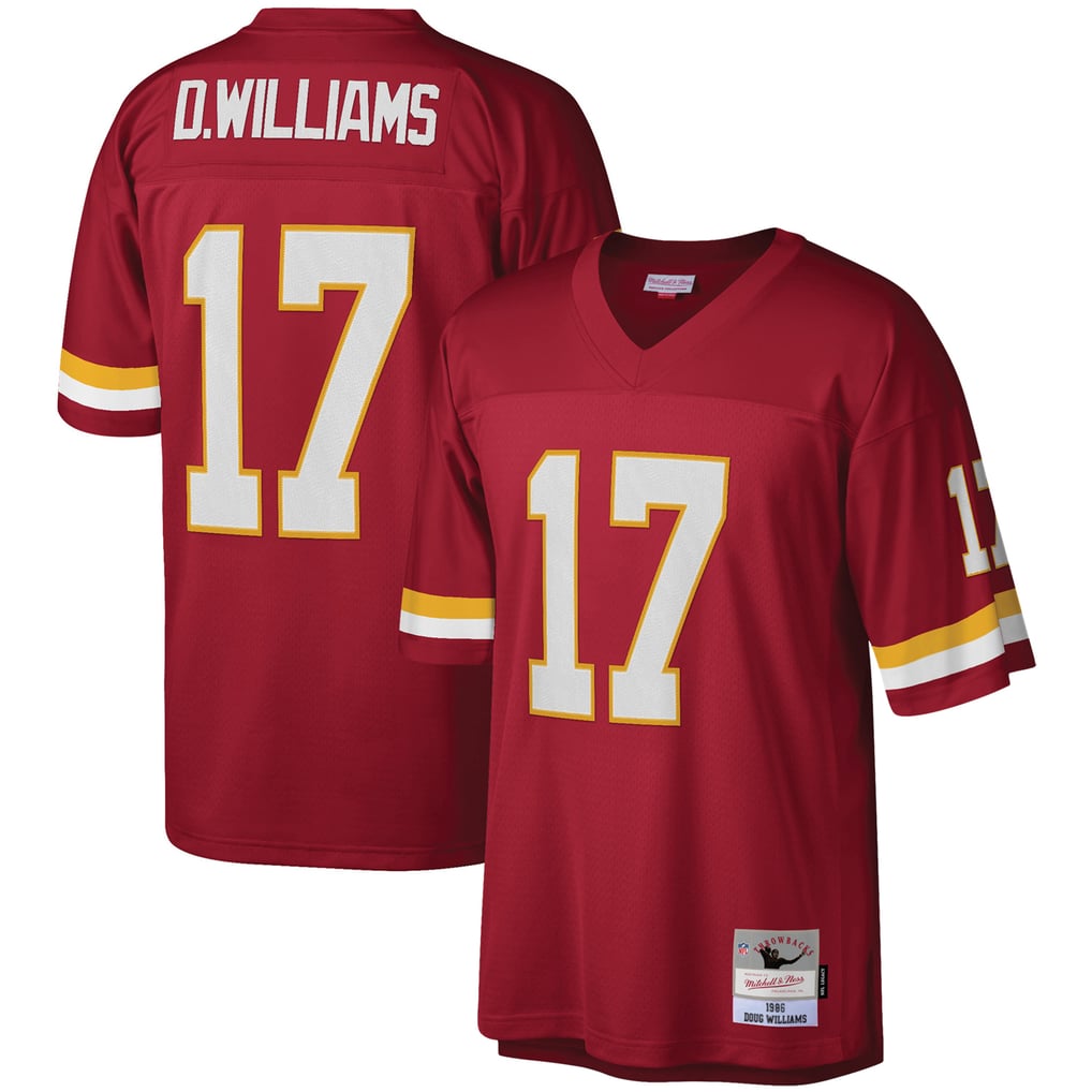 Men's Washington Football Team Doug Williams Mitchell & Ness Burgundy Legacy Replica Jersey - Image 1