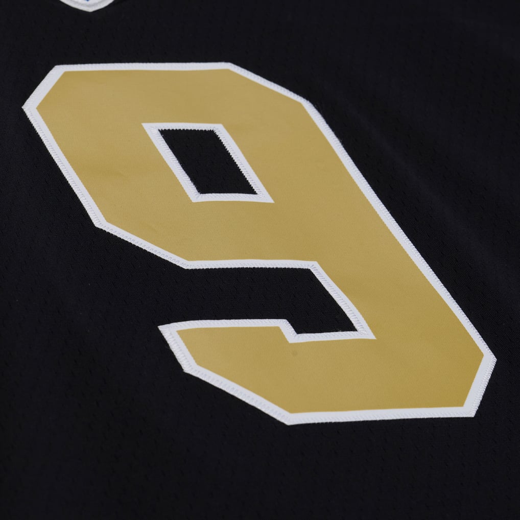 Men's New Orleans Saints Drew Brees Mitchell & Ness Black 2009 Legacy Jersey - Image 6
