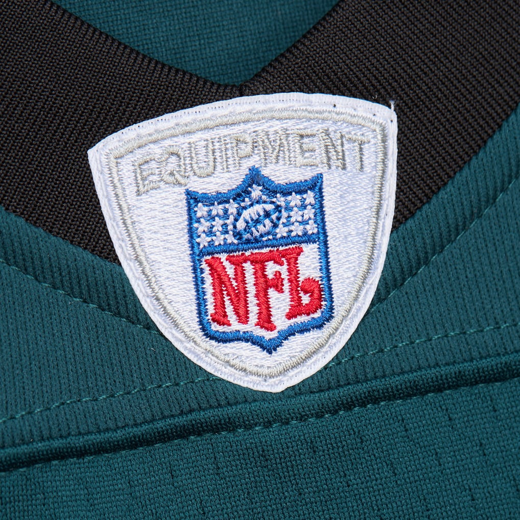 Men's Philadelphia Eagles Duce Staley Mitchell & Ness Midnight Green 2002 Legacy Replica Jersey - Image 5