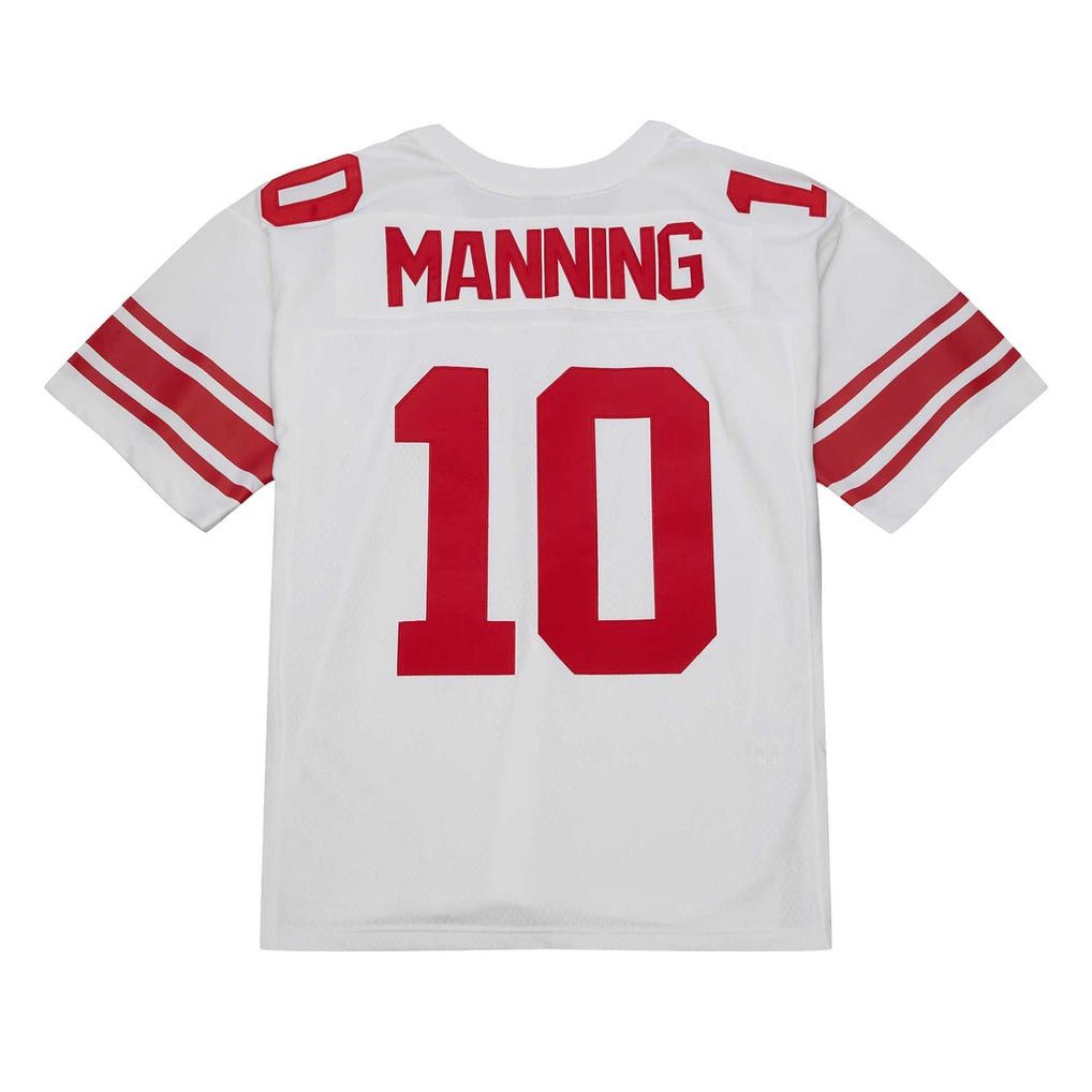 Men's New York Giants Eli Manning Mitchell & Ness White Legacy Replica Jersey - Image 4