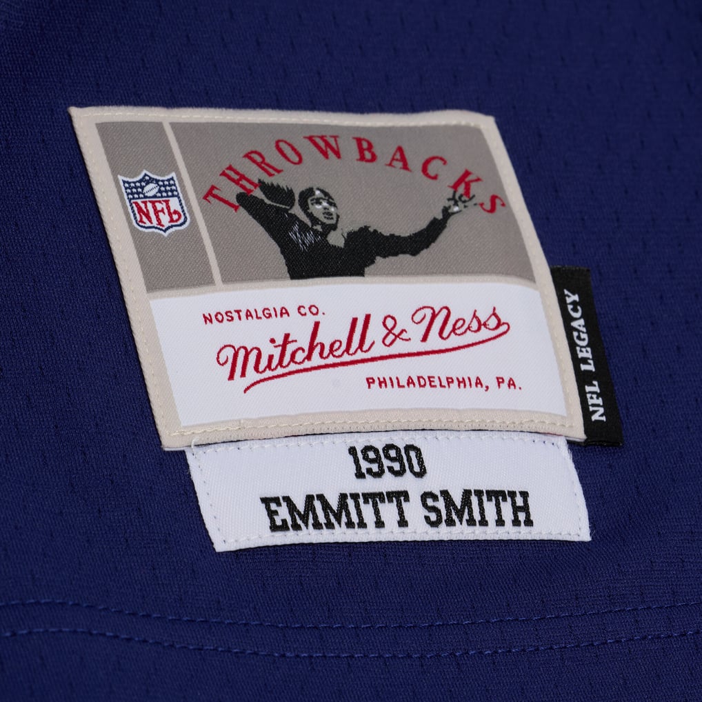 Men's Dallas Cowboys Emmitt Smith Mitchell & Ness Navy Retired Legacy Replica Player Jersey - Image 4