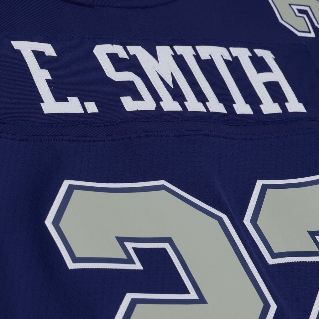 Men's Dallas Cowboys Emmitt Smith Mitchell & Ness Navy Retired Legacy Replica Player Jersey - Image 6
