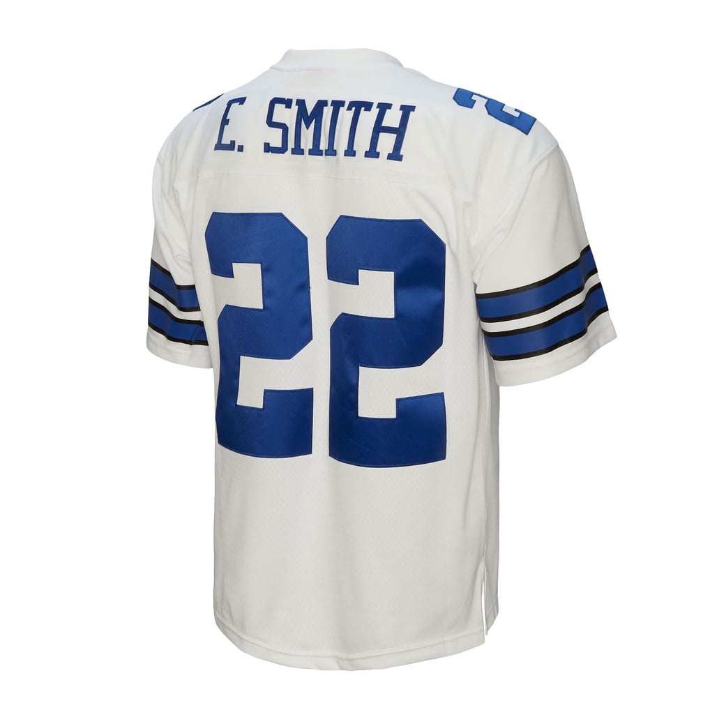 Men's Dallas Cowboys Emmitt Smith Mitchell & Ness White Legacy Replica Jersey - Image 4