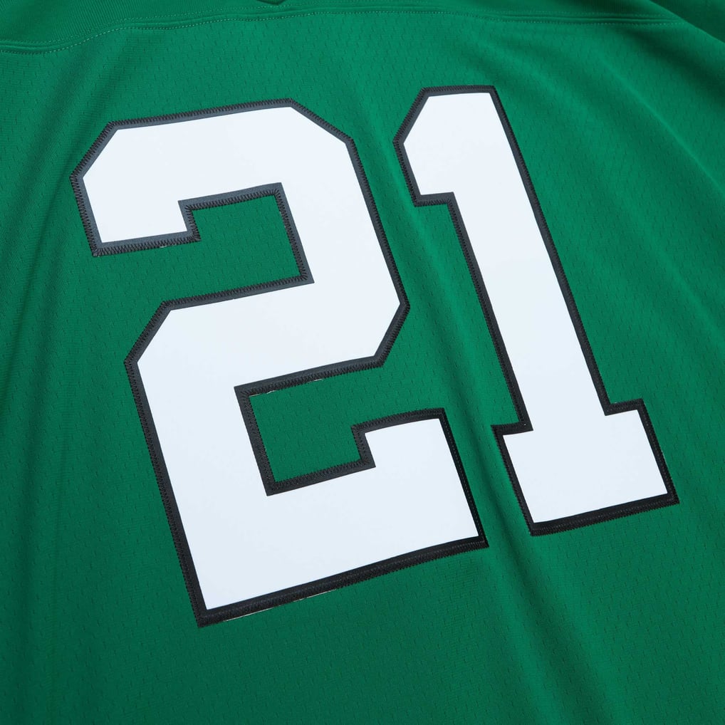 Men's Philadelphia Eagles Eric Allen Mitchell & Ness Kelly Green Legacy Replica Jersey - Image 5
