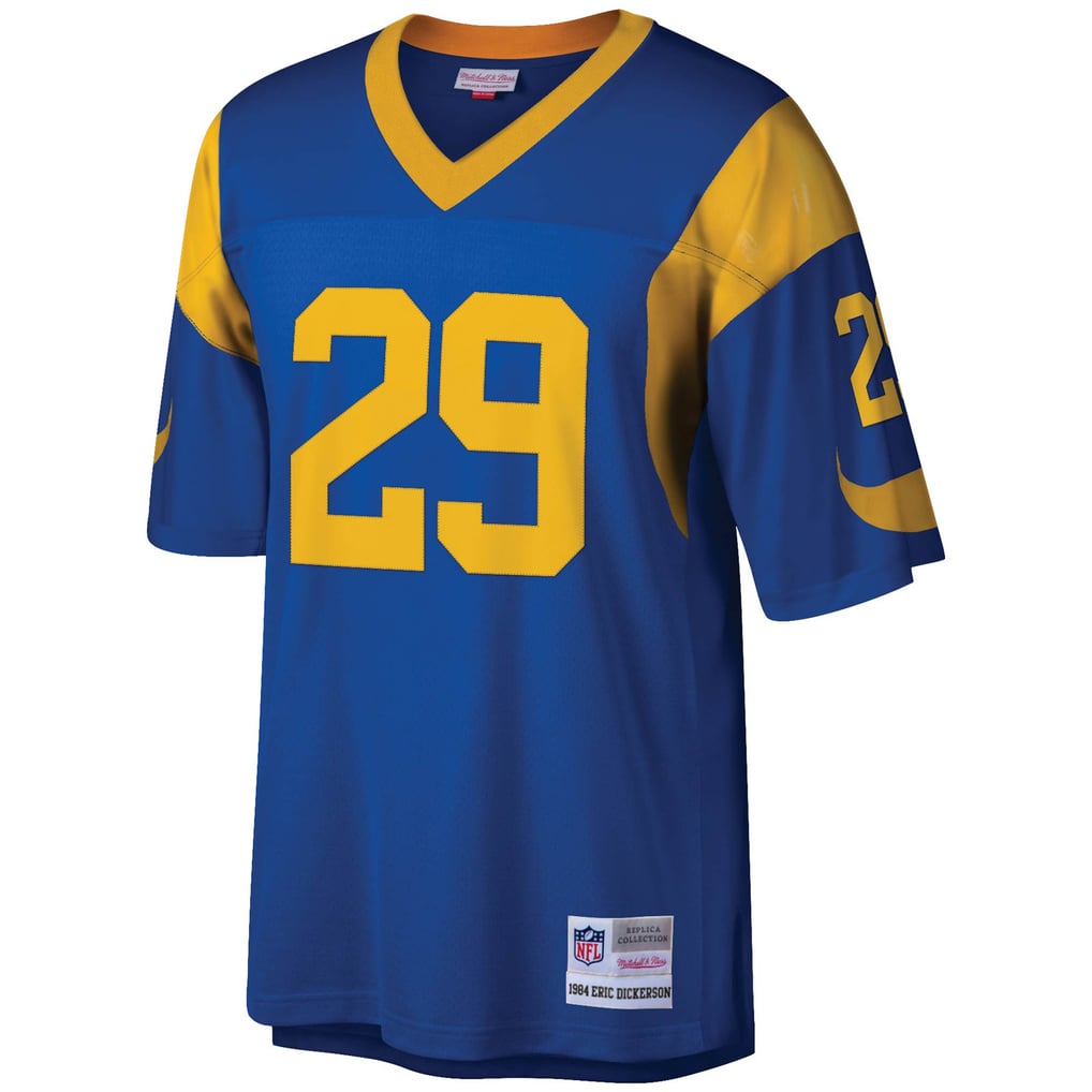 Men's Los Angeles Rams Eric Dickerson Mitchell & Ness Royal Legacy Replica Jersey - Image 3