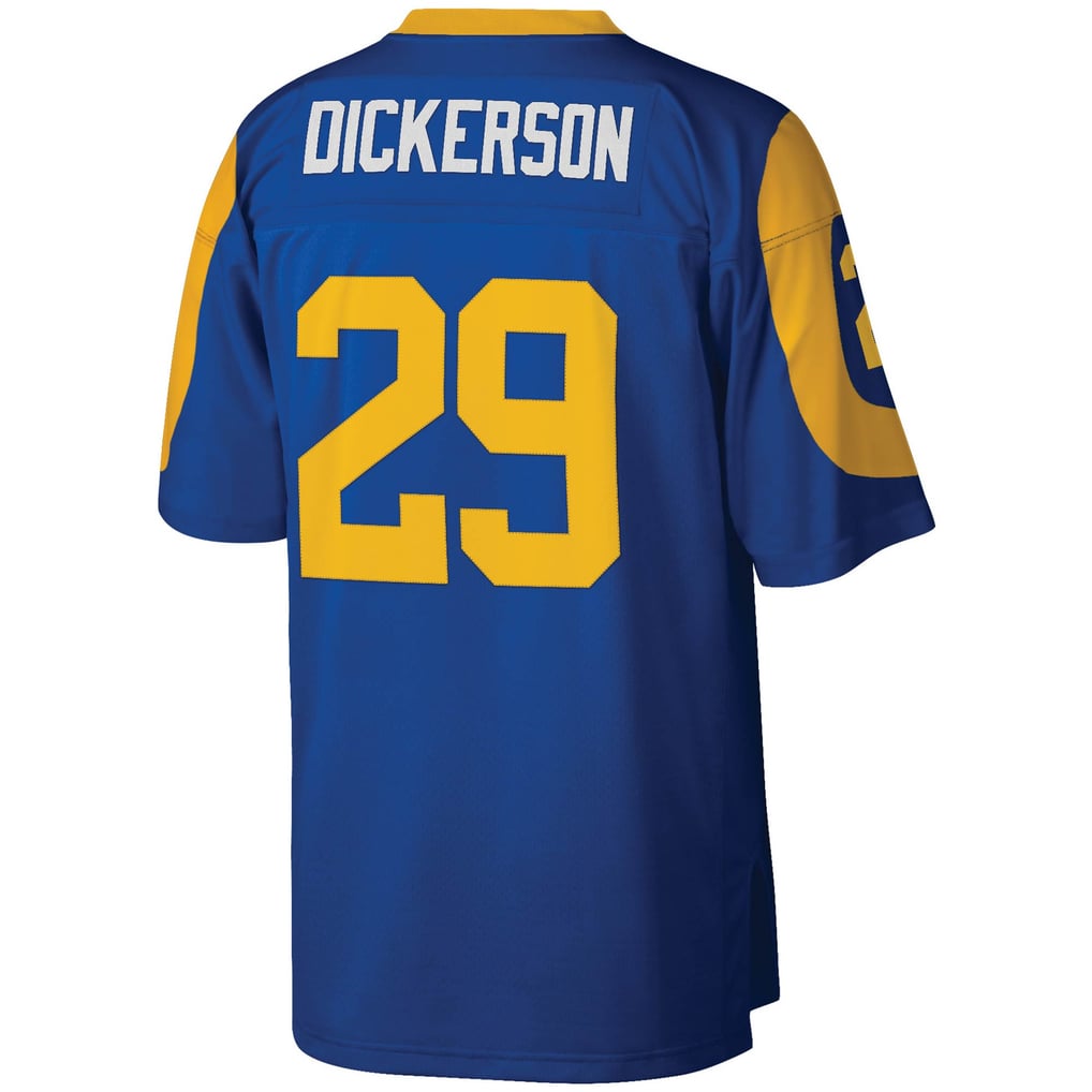 Men's Los Angeles Rams Eric Dickerson Mitchell & Ness Royal Legacy Replica Jersey - Image 4