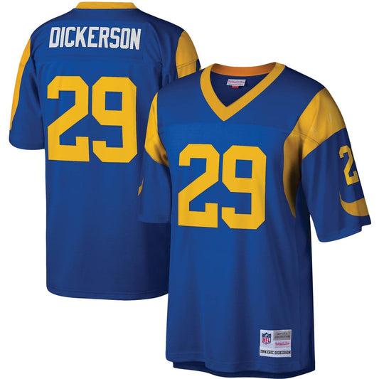 Men's Los Angeles Rams Eric Dickerson Mitchell & Ness Royal Legacy Replica Jersey - Image 1