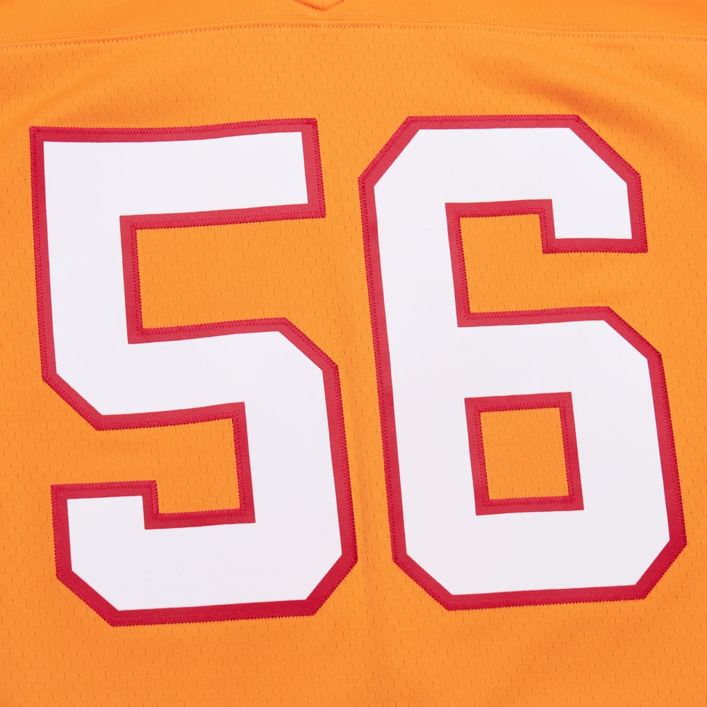 Men's Tampa Bay Buccaneers Hardy Nickerson Mitchell & Ness Orange 1993 Legacy Replica Jersey - Image 4
