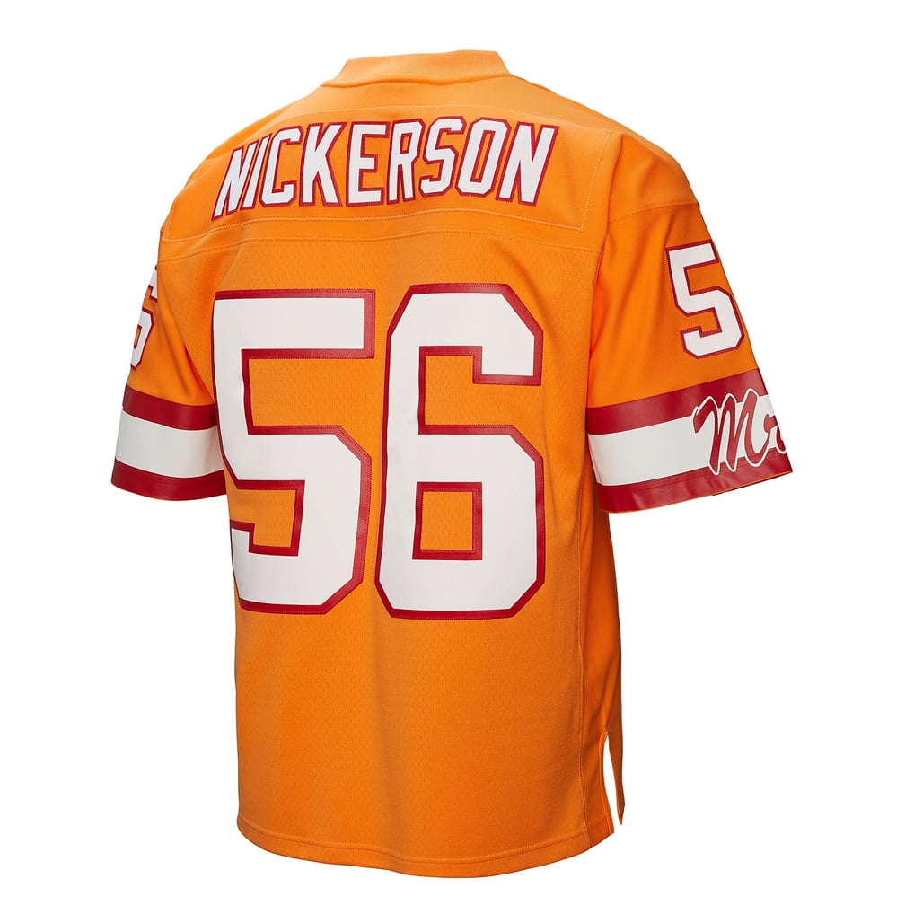 Men's Tampa Bay Buccaneers Hardy Nickerson Mitchell & Ness Orange 1993 Legacy Replica Jersey - Image 8