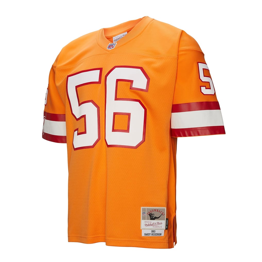 Men's Tampa Bay Buccaneers Hardy Nickerson Mitchell & Ness Orange 1993 Legacy Replica Jersey - Image 9