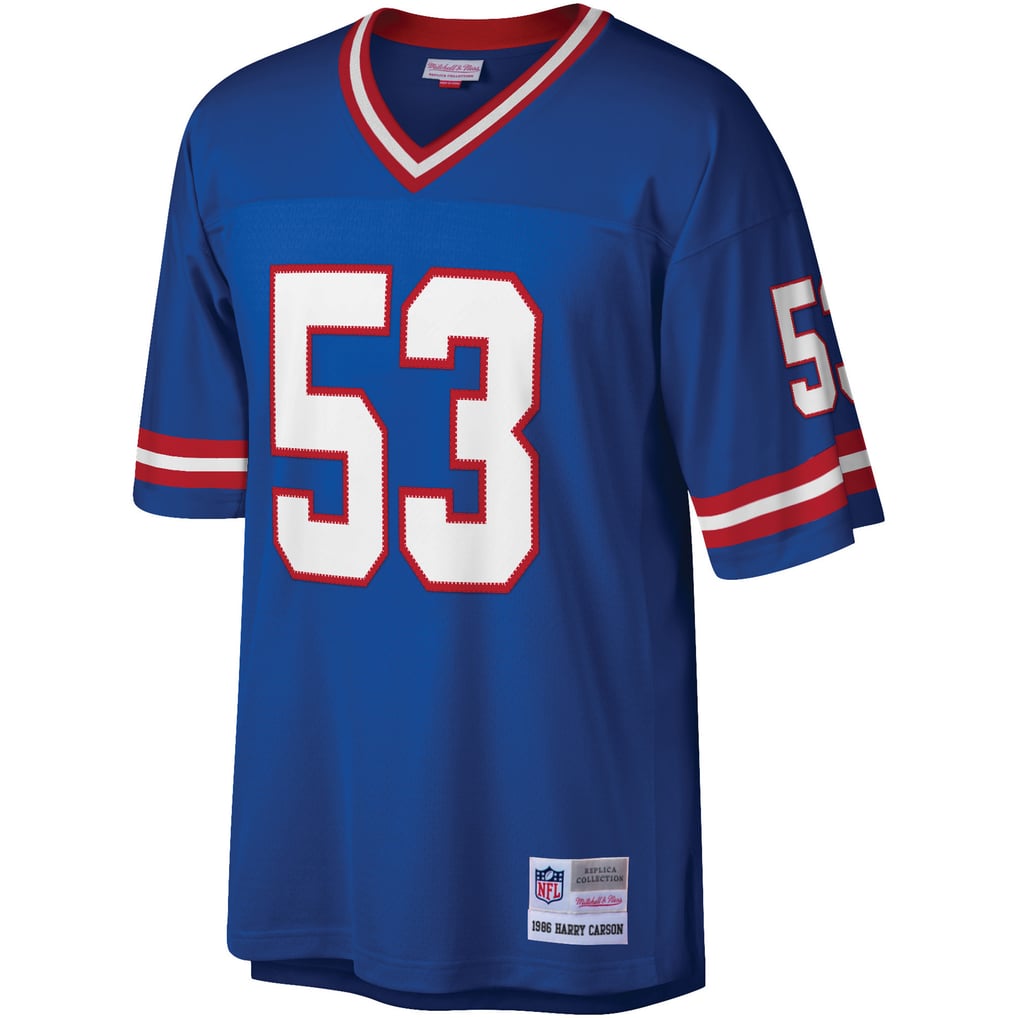 Men's New York Giants Harry Carson Mitchell & Ness Royal Legacy Replica Jersey - Image 3
