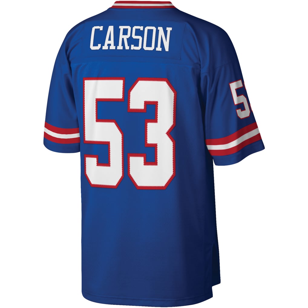 Men's New York Giants Harry Carson Mitchell & Ness Royal Legacy Replica Jersey - Image 4