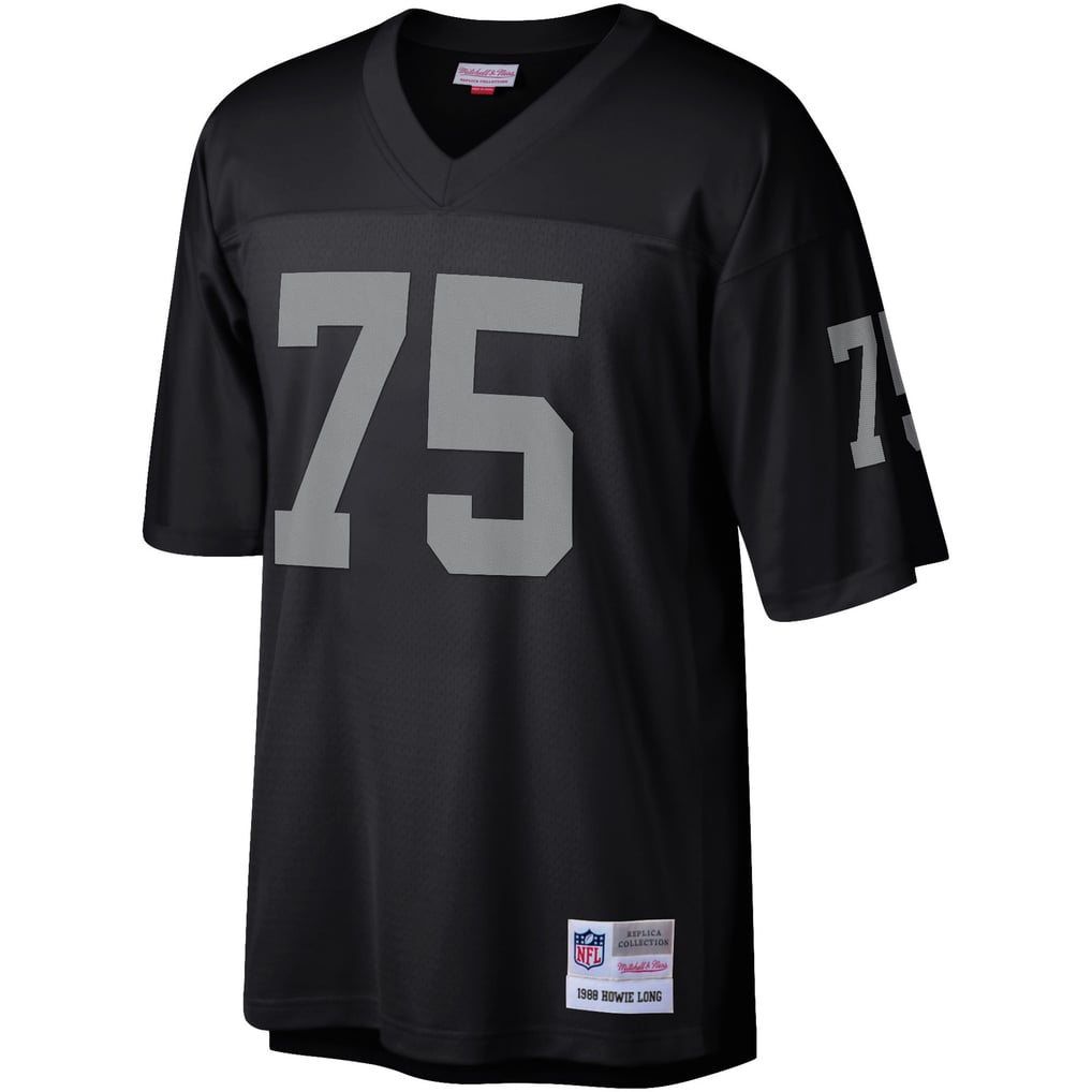 Men's Las Vegas Raiders Howie Long Mitchell & Ness Black Legacy Replica Jersey - Image 3