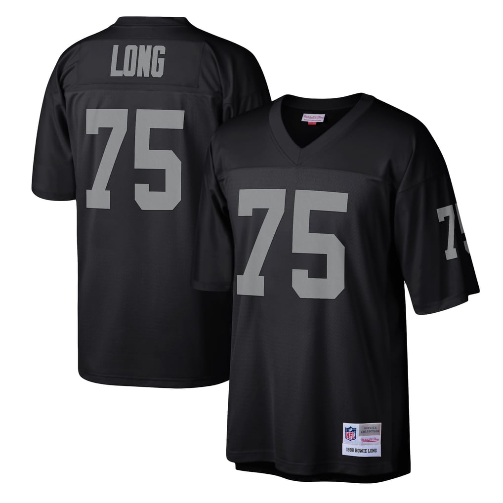 Men's Las Vegas Raiders Howie Long Mitchell & Ness Black Legacy Replica Jersey - Image 1