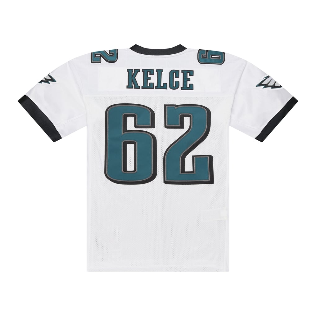 Men's Philadelphia Eagles Jason Kelce Mitchell & Ness White 2011 Authentic Throwback Jersey - Image 4