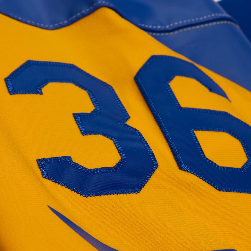 Men's Los Angeles Rams Jerome Bettis Mitchell & Ness White Retired Legacy Replica Player Jersey - Image 8