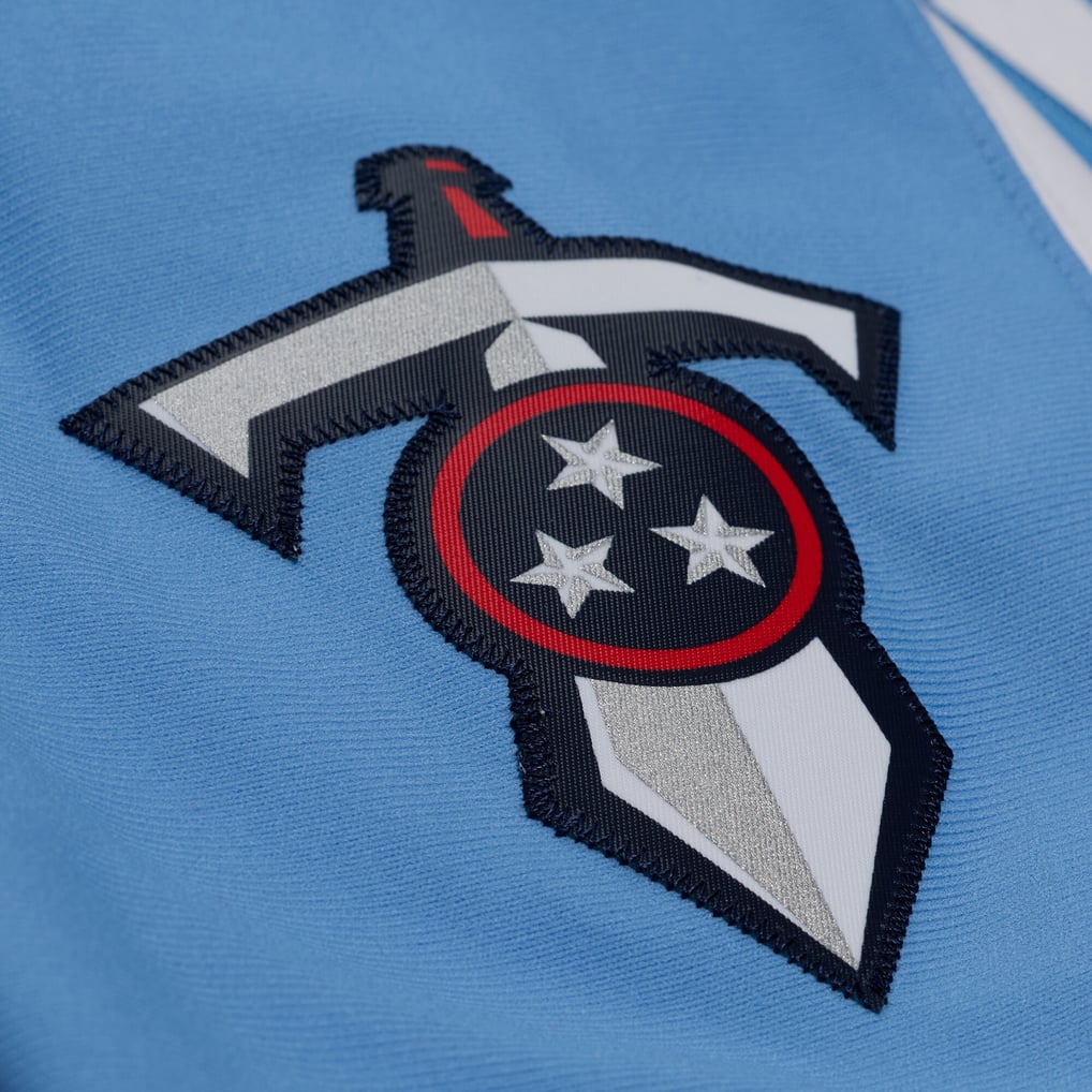 Men's Tennessee Titans Jevon Kearse Mitchell & Ness White Retired Legacy Replica Player Jersey - Image 5