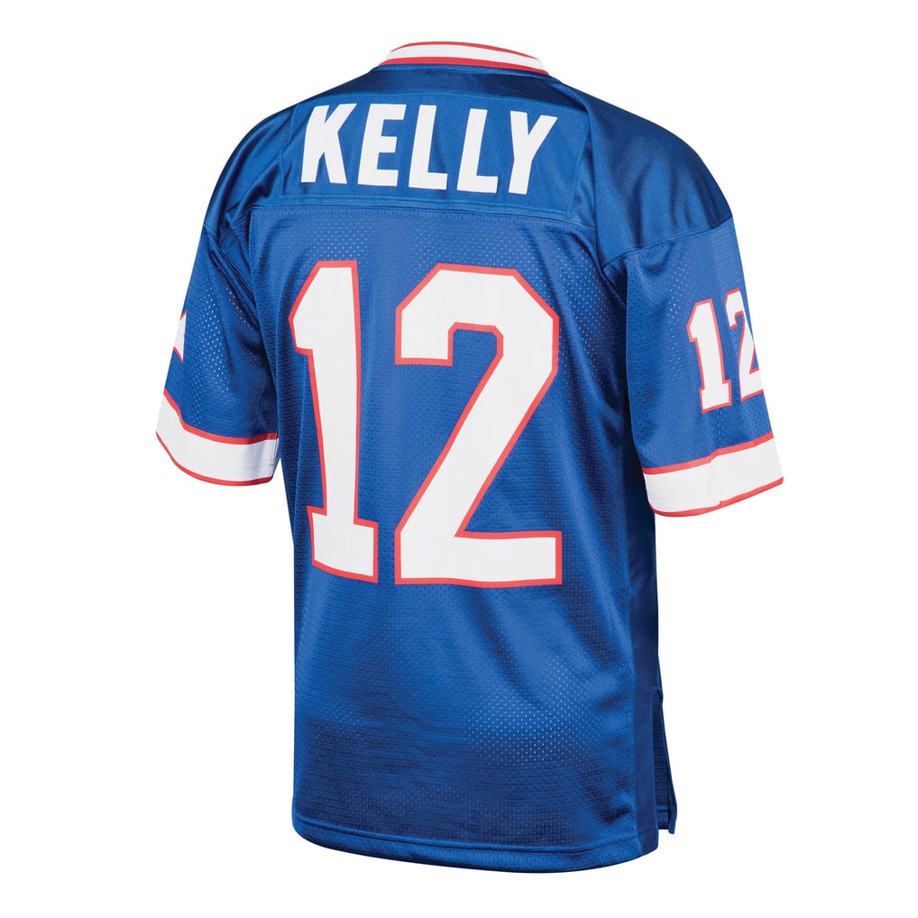 Men's Buffalo Bills 1994 Jim Kelly Mitchell & Ness Royal Authentic Throwback Retired Player Jersey - Image 4