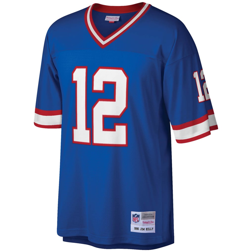 Men's Buffalo Bills Jim Kelly Mitchell & Ness Royal Legacy Replica Jersey - Image 3