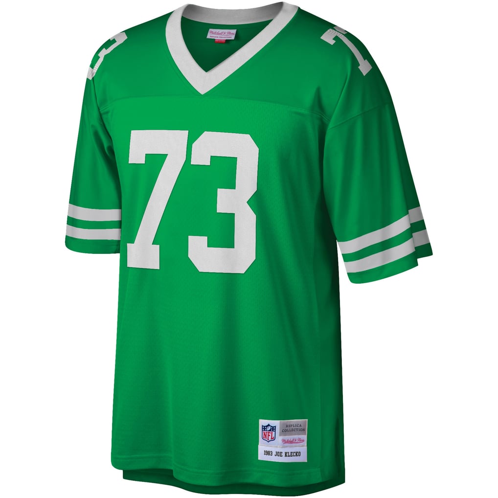 Men's New York Jets Joe Klecko Mitchell & Ness Kelly Green Legacy Replica Jersey - Image 3