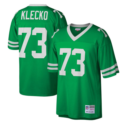 Men's New York Jets Joe Klecko Mitchell & Ness Kelly Green Legacy Replica Jersey - Image 1