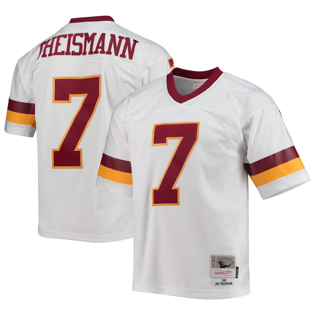 Men's Washington Football Team Joe Theismann Mitchell & Ness White Legacy Replica Jersey - Image 2