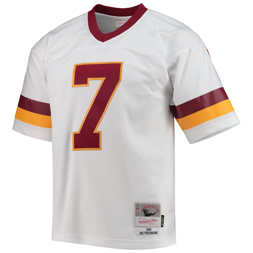 Men's Washington Football Team Joe Theismann Mitchell & Ness White Legacy Replica Jersey - Image 3