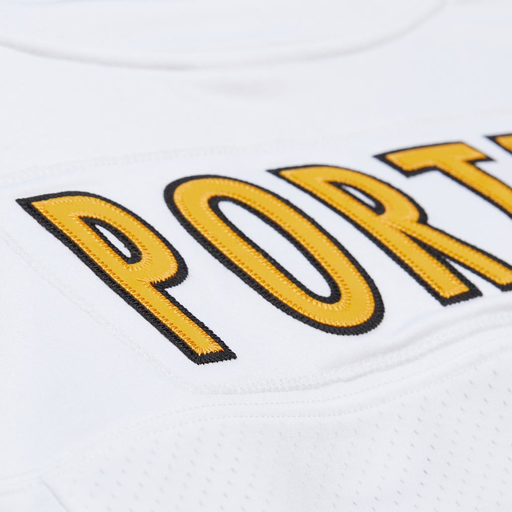 Men's Pittsburgh Steelers Joey Porter Mitchell & Ness White 2005 Authentic Throwback Retired Player Jersey - Image 10