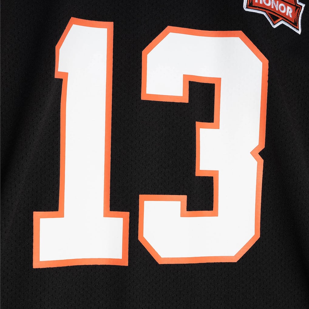 Men's Cincinnati Bengals 1981 Ken Riley Mitchell & Ness Black Authentic Throwback Retired Player Jersey - Image 5