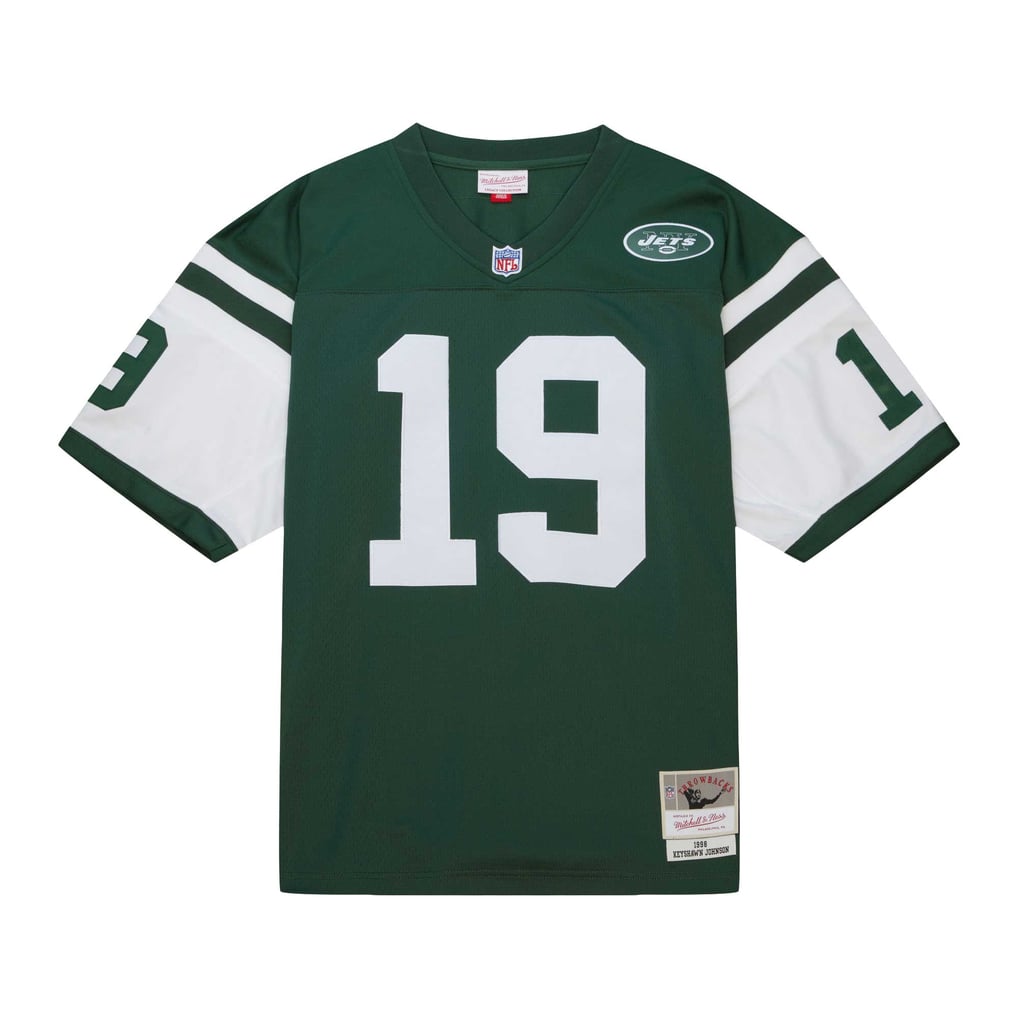 Men's New York Jets Keyshawn Johnson Mitchell & Ness Green Legacy Replica Jersey - Image 3