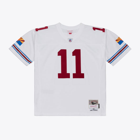 Men's Arizona Cardinals Larry Fitzgerald Mitchell & Ness White 2004 Legacy Replica Player Jersey - Image 1
