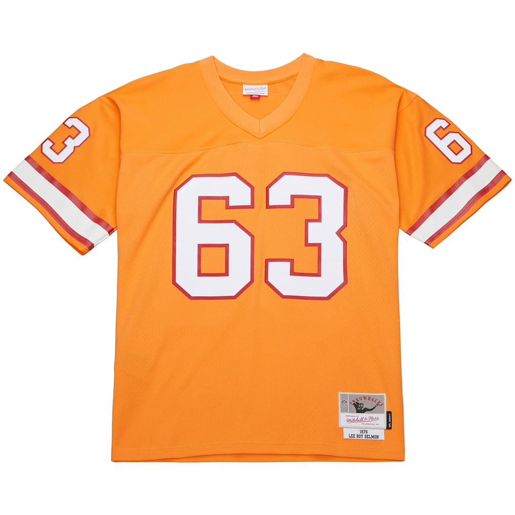 Men's Tampa Bay Buccaneers Lee Roy Selmon Mitchell & Ness Orange 1976 Legacy Replica Jersey - Image 3