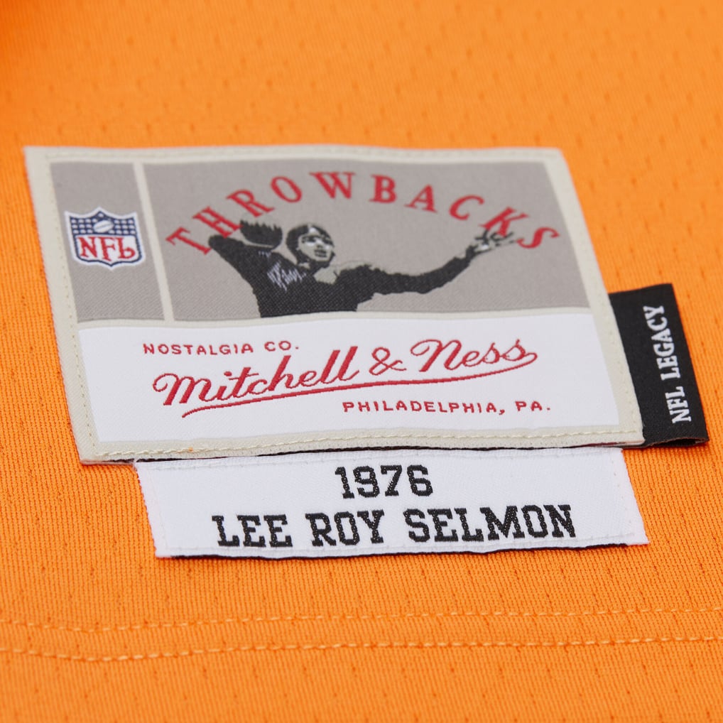 Men's Tampa Bay Buccaneers Lee Roy Selmon Mitchell & Ness Orange 1976 Legacy Replica Jersey - Image 6